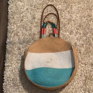 Bags - Pastel color straw bag Bags - Pastel color straw bag